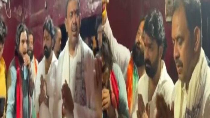 बिहार MLC चुनाव : नामांकन से पहले दिनारा के भलुनी भवानी देवी मंदिर पहुंचे पवन सिंह, की पूजा अर्चना