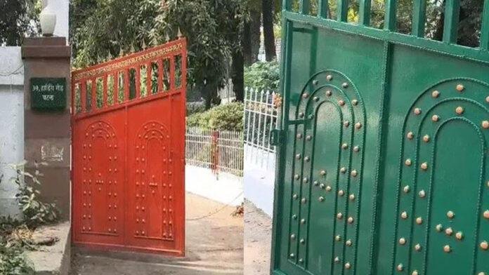 राबड़ी देवी के 10 सर्कुलर रोड आवास के अंदर व बाहर लगे हटाए गए CCTV कैमरे