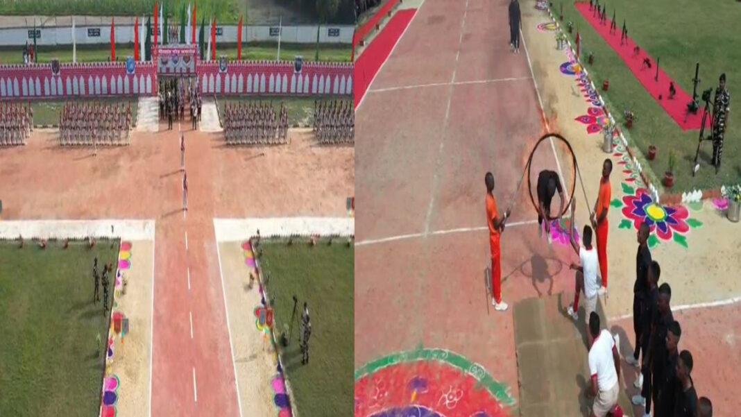 20वीं वाहिनी SSB परिसर में बिहार पुलिस के 228 नवप्रशिक्षुओं का भव्य दीक्षांत परेड समारोह