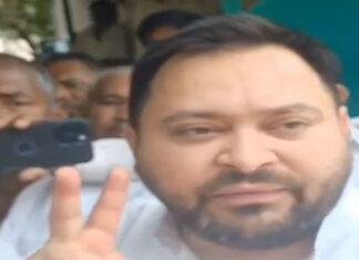बिना सुरक्षा के 10 सर्कुलर रोड स्थित आवास पहुंचे लालू, मीसा व तेजस्वी