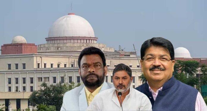 Jharkhand Rajya Sabha Election 2026: बैद्यनाथ राम, प्रणव झा और परिमल नाथवानी ने दाखिल किया नामांकन