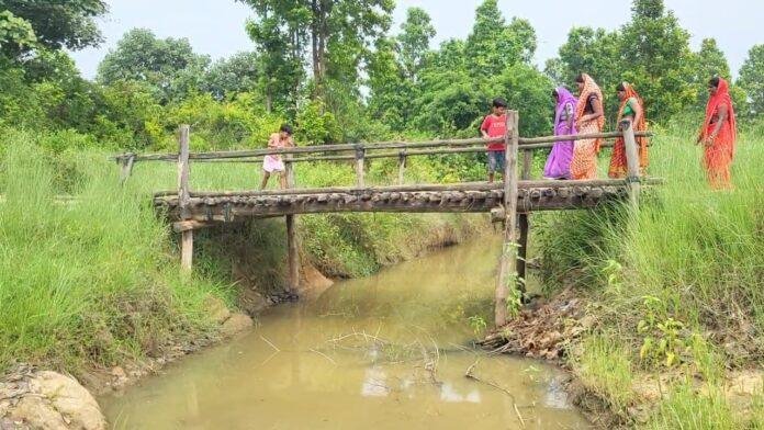 बीमार पड़ने पर खाट बनती है एम्बुलेंस बीमार पड़ने पर खाट बनती है एम्बुलेंस