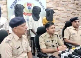 कदमा फायरिंग कांड का खुलासा, चार आरोपी गिरफ्तार, पिस्टल और जिंदा कारतूस बरामद