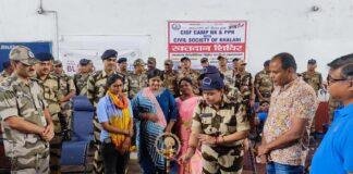 CISF रक्तदान शिविर खलारी