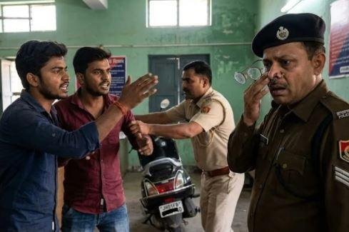 1800 Ranchi Crime News: हेलमेट चालान से नाराज युवकों ने ट्रैफिक पुलिस पर किया हमला, दो आरोपी गिरफ्तार