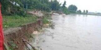 पूर्णिया में कनकई नदी पर Erosion Control सुरक्षित, केवल 15 से 20 मीटर हिस्से में दिखा कटाव