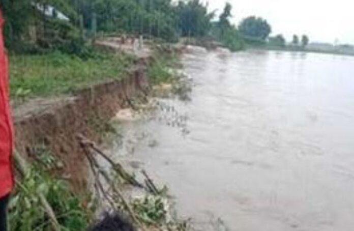 पूर्णिया में कनकई नदी पर Erosion Control सुरक्षित, केवल 15 से 20 मीटर हिस्से में दिखा कटाव