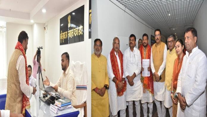 Abhishek Kumar बांकीपुर उपुचनाव : अभिषेक सिन्हा ने किया नामांकन, NDA के कई बड़े नेता रहे मौजूद