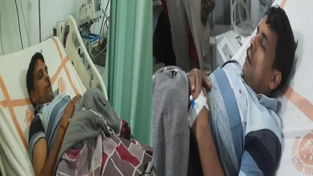 मारपीट रोकने गई पुलिस पर ग्रामीणों का हमला, SHO समेत 4 पुलिसकर्मी घायल, थानाध्यक्ष की हालत गंभीर