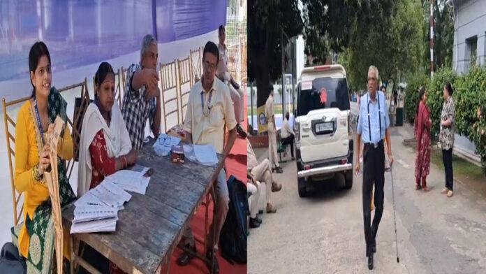 बांकीपुर विधानसभा उपचुनाव : सुबह से मतदान जारी, कई दिग्गजों ने किया वोटिंग, कुछ जगह हंगामा