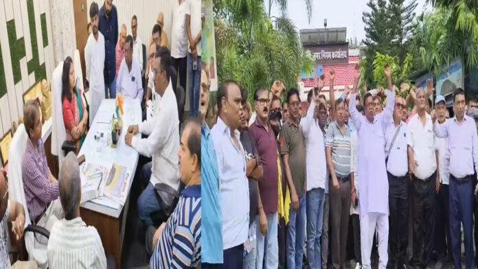 Bha Airport भागलपुर में एयरपोर्ट के पास 845 मकानों पर नोटिस, विरोध में उतरे लोग