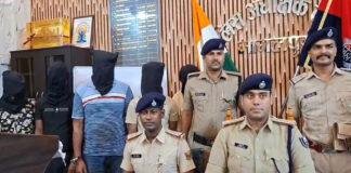 अवैध मिनी गन फैक्ट्री का खुलासा, STF-पुलिस की संयुक्त कार्रवाई, भारी मात्रा में हथियार बरामद, 5 गिरफ्तार