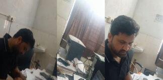 जन्म प्रमाण पत्र के नाम पर ‘रेट फिक्स’ का खेल! 200 रुपए लेते कथित स्वास्थ्यकर्मी का Video वायरल जन्म प्रमाण पत्र के नाम पर 'रेट फिक्स' का खेल! 200 रुपए लेते कथित स्वास्थ्यकर्मी का Video वायरल
