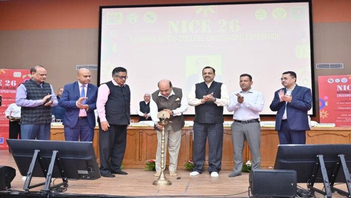 CIMP में नेशनल इंटर-कॉलेज क्रॉसवर्ड एक्सपेडिशन-2026 का उद्घाटन