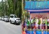 मुख्यमंत्री ने बिहार पुलिस के उपयोग हेतु 48 पुलिस बस, 30 चार पहिया वाहन व 6 एंबुलेंस को हरी झंडी दिखाकर किया रवाना