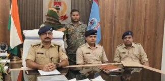 देवघर पुलिस की बड़ी कार्रवाई, हथियार के साथ लूटकांड का आरोपी गिरफ्तार