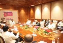 बिहार पैवेलियन को भारत टेक्स 2026 में लगातार मिल रही सराहना, तीसरे दिन भी उमड़ी आगंतुकों की भीड़