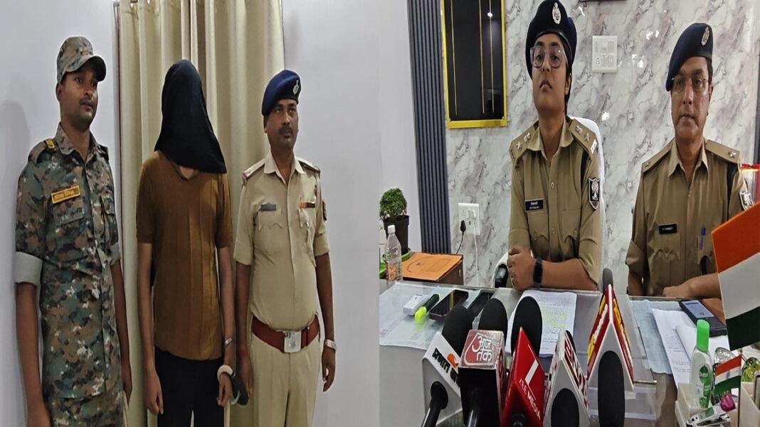 लोडेड पिस्टल व जिंदा कारतूस के साथ एक अपराधी गिरफ्तार, 2 फरार