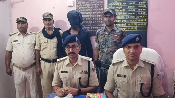 50 हजार के इनामी टॉप-10 कुख्यात अपराधी अमित कुमार गिरफ्तार