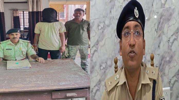 पुलिस ने किया कोढ़ा गैंग का पर्दाफाश, चैन स्नैचिंग गिरोह का सक्रिय सदस्य सैमुअल गिरफ्तार