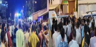 प्रसव के बाद महिला की मौत, निजी अस्पताल पर लापरवाही का आरोप, शव रखकर 4 घंटे तक सड़क जाम