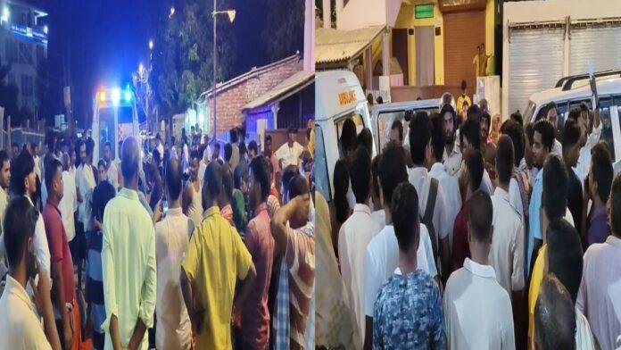 प्रसव के बाद महिला की मौत, निजी अस्पताल पर लापरवाही का आरोप, शव रखकर 4 घंटे तक सड़क जाम