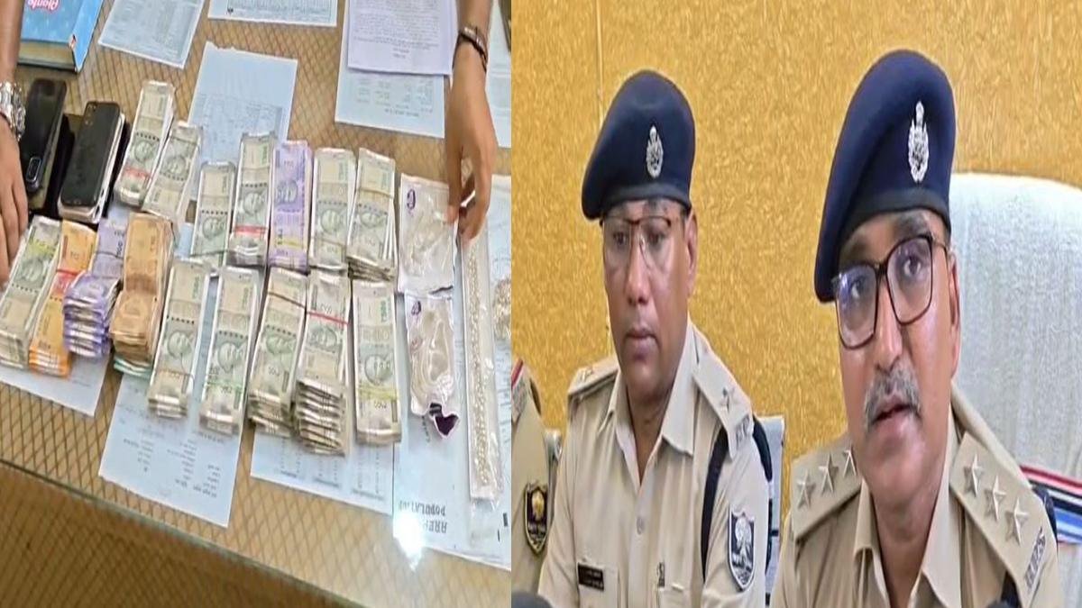 ज्वेलरी लूट मामले का खुलासा, नगद व मोबाइल के साथ 5 अपराधी गिरफ्तार | 22Scope News Motihari Police 1 1 22Scope News