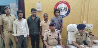 मास्टर चाबी से उड़ाते थे बाइक, शराब कारोबारियों तक पहुंचाते थे चोरी के वाहन, गिरोह का भंडाफोड़, 4 गिरफ्तार
