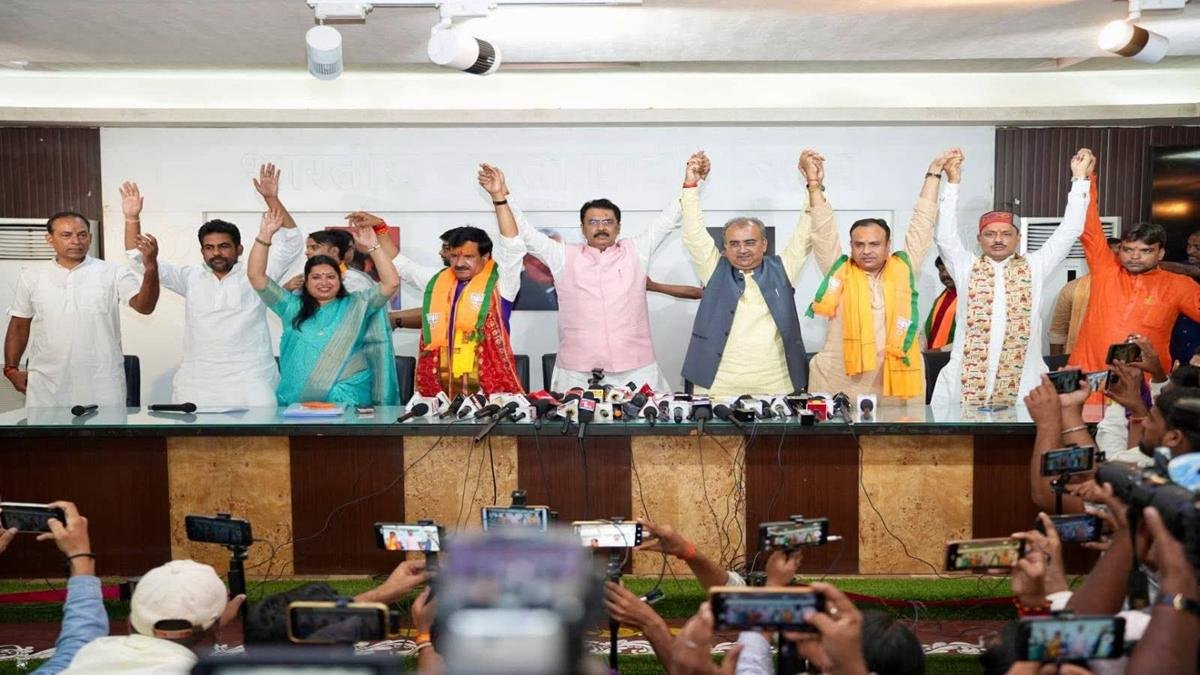 RJD को बड़ा झटका, BJP में शामिल हुए मृत्युंजय तिवारी | 22Scope News Mrityunjay Tiwari 5 22Scope News