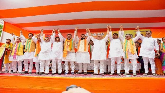 बांकीपुर उपचुनाव : BJP प्रत्याशी अभिषेक के समर्थन में NDA का शक्ति प्रदर्शन, मुख्यमंत्री सहित सभी सहयोगी दलों के नेताओं ने भरी जीत की हुंकार