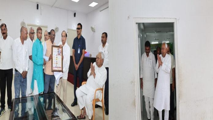 JDU प्रदेश कार्यालय पहुंचे नीतीश कुमार, जनसुनवाई कार्यक्रम का लिया फीडबैक, दिए संगठनात्मक दिशा-निर्देश