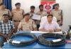 RPF की बड़ी कार्रवाई, रेल सिग्नल केबल चोरी कर ले जा रहे 2 आरोपी गिरफ्तार