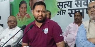 तेजस्वी ने सरकार को लिया आड़े हाथ, कहा- छात्र अपनी नौकरी व भविष्य के लिए उठा रहे आवाज मिल रही है लाठी