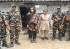 पुलिस व SSB की संयुक्त कार्रवाई, सैनिक रोड के पास दबोची गई यूक्रेन की विदेशी महिला
