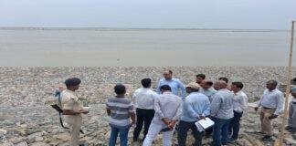 सारण-वैशाली में बाढ़ सुरक्षा व कटावरोधी कार्यों का सचिव ने किया निरीक्षण, कटावरोधी कार्यों में तेजी लाने के निर्देश सारण-वैशाली में बाढ़ सुरक्षा व कटावरोधी कार्यों का सचिव ने किया निरीक्षण, कटावरोधी कार्यों में तेजी लाने के निर्देश