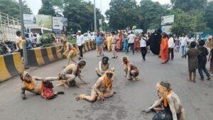 JMM Ram Mandir Protest 2