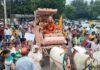 JMM Ram Mandir Protest