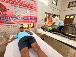 Radha Govind University Blood Donation Camp