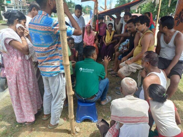 Assam Flood Relief Reliance Foundation 2