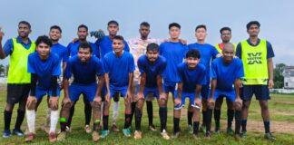 Radha Govind University Football Team 1