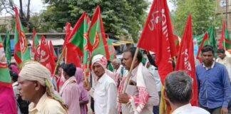 Garhwa Mandal Dam Protest 1