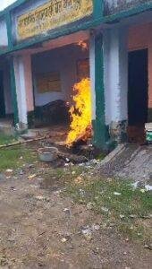 Dhanbad School Gas Cylinder Fire
