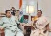 Joba Majhi Nitin Gadkari Meeting