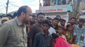 Jamtara Hospital Death Protest
