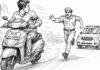 Ranchi Crime: फर्जी नंबर प्लेट लगाकर चला रहा था स्कूटी, पुलिस ने पकड़ा तो चालक फरार
