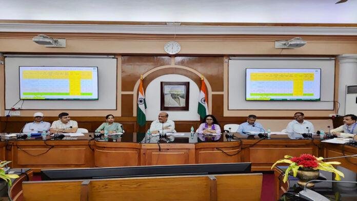 Finance Department विकास आयुक्त की अध्यक्षता में RIDF योजनाओं की उच्चस्तरीय समीक्षा बैठक संपन्न