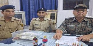 पटना सिटी में भारी मात्रा में नशीली इंजेक्शन व कफ सिरप बरामद, एक आरोपी गिरफ्तार