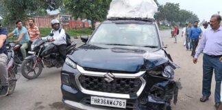 Dhanbad Barwaadda NH-19 Road Accident: धनबाद के बरवाअड्डा NH-19 पर भीषण सड़क हादसा, एक युवक की मौत, दूसरा गंभीर Dhanbad Barwaadda NH-19 Road Accident 1