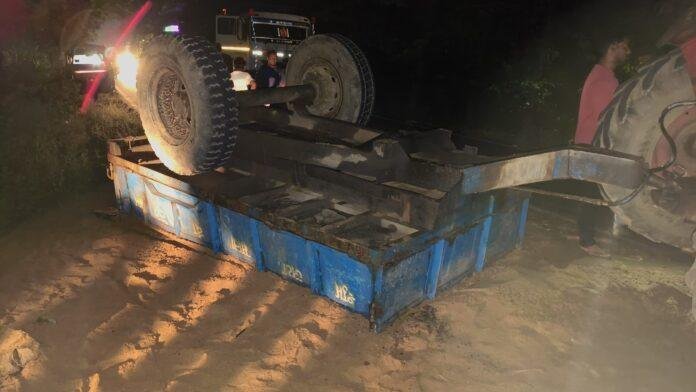 Ramgarh Illegal Sand Tractor Accident 1