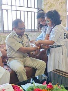 Giridih Raksha Bandhan Students SP DC